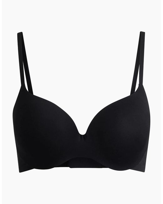Boss Black V-Neck Sports Bra With Spaghetti Straps