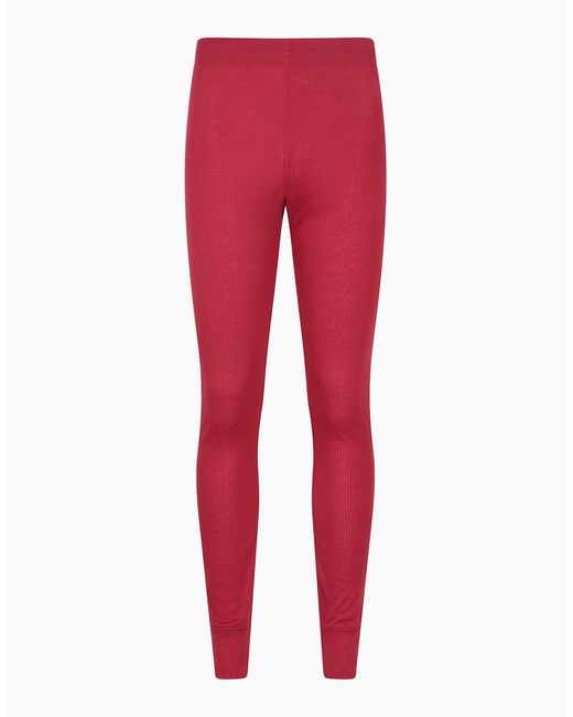 Mountain Warehouse Red Talus Base Layer Bottoms for men