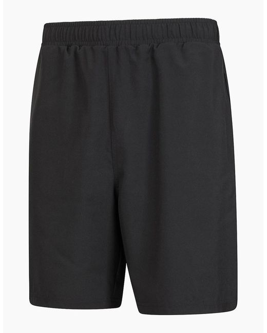 Mountain Warehouse Black Hurdle Shorts for men
