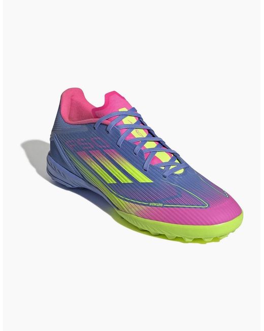 Adidas Blue F50 League Astro Turf Football Boots for men