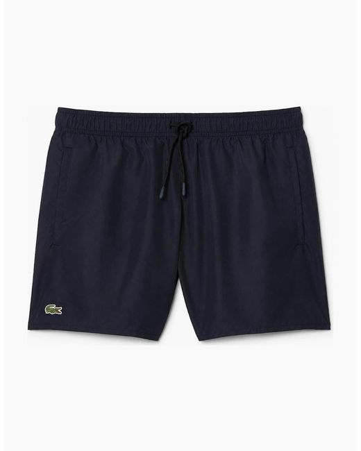 Lacoste Blue Quick-Dry Swim Shorts for men