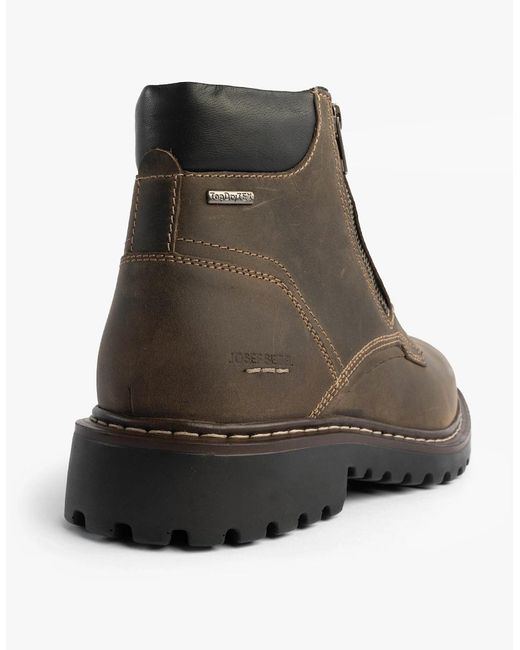 Josef Seibel Brown Chance 67 Boots Vulcano Kombi for men