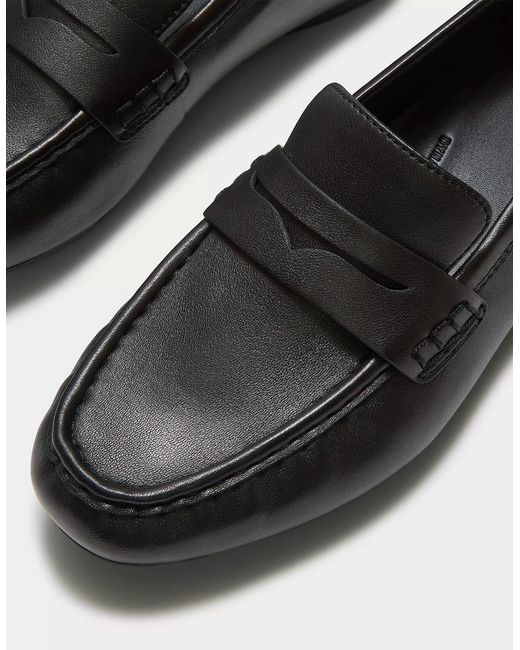 Fitflop Black Delicato Leather Loafers