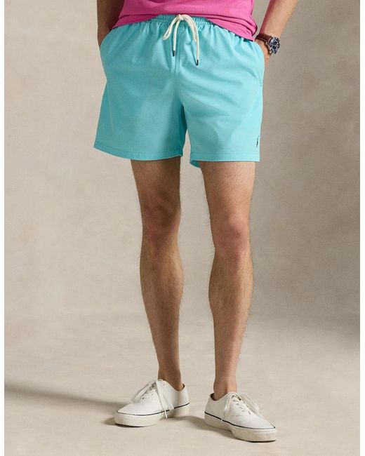 Polo Ralph Lauren Blue Traveller Swim Shorts 004 Hammond for men