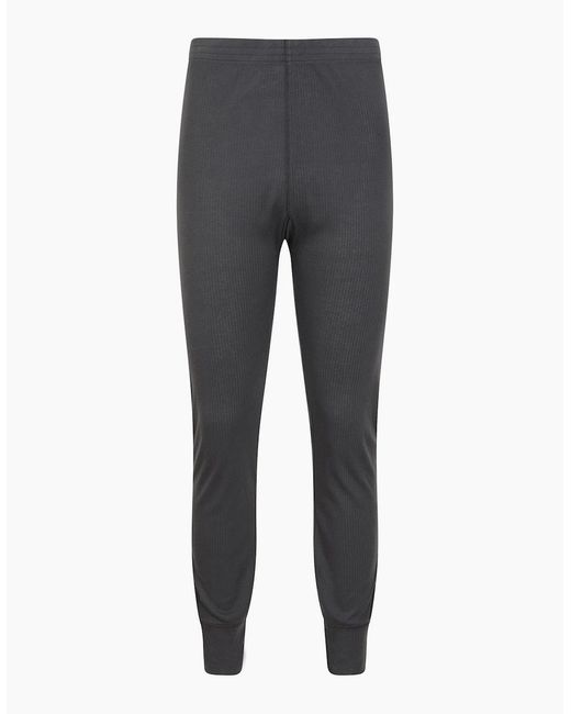 Mountain Warehouse Gray Talus Base Layer Bottoms for men