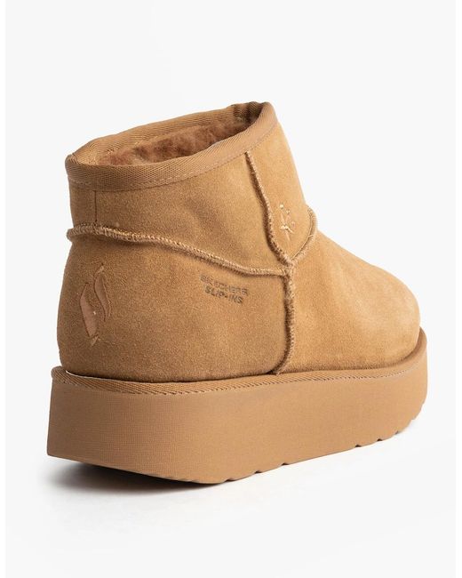 Skechers Brown 169143/Csnt Keep Cozy Boots Chestnut