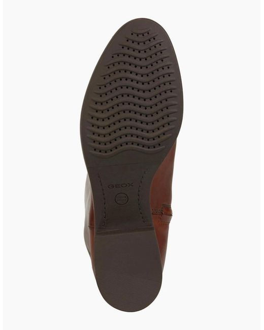 Geox Brown D Felicity Boots