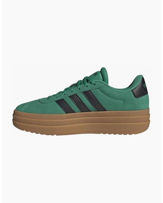 Adidas Green Vl Court Bold Shoes