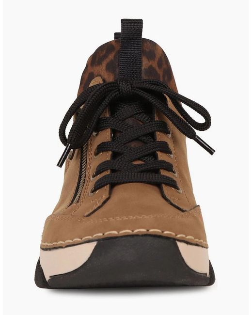 Rieker Brown Excursion Trainers