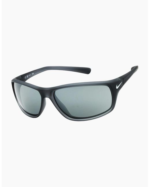 Nike Blue Adrenaline Matte Anthracite Sunglasses for men