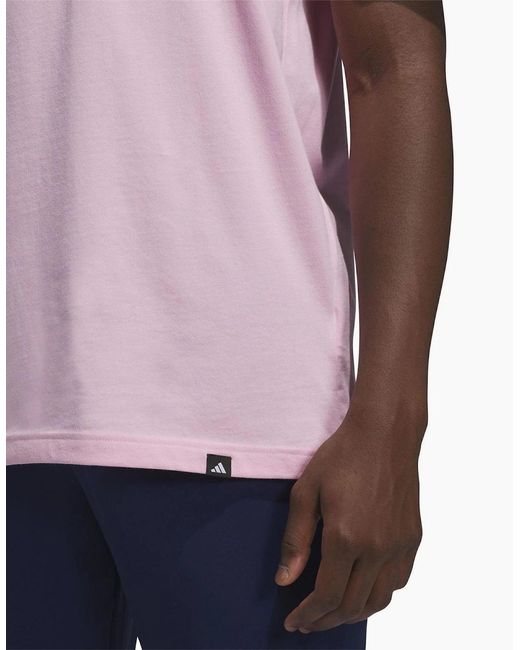Adidas Pink T-Shirt for men