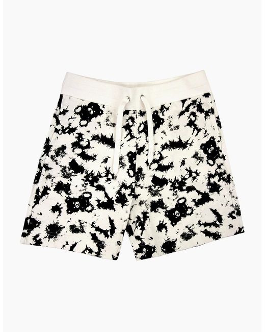 Moschino Black Underwear Paint Bear Tape Shorts/ 1555 for men