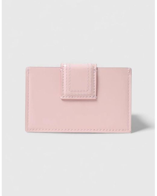 Jacquemus Pink Le Porte Cartes Cardholder Pale