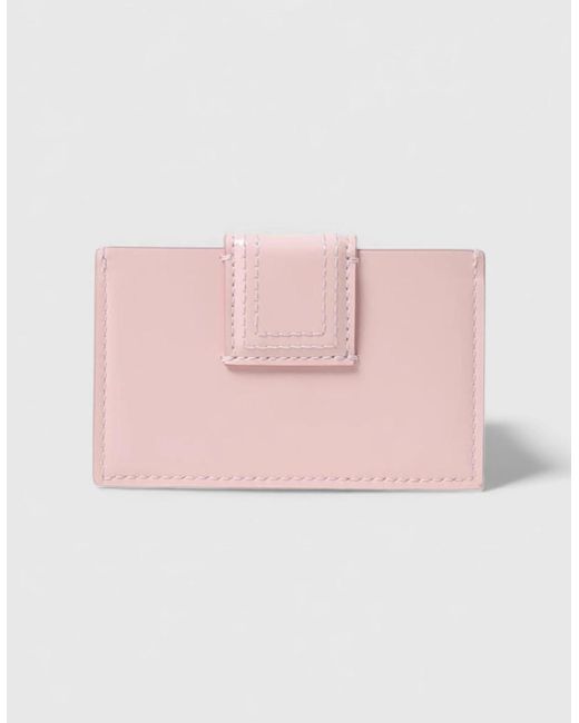 Jacquemus Pink Le Porte Cartes Cardholder Pale