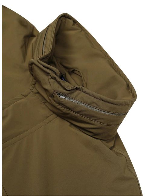 Aquascutum Green Active Stretch M-65 Army Jacket for men