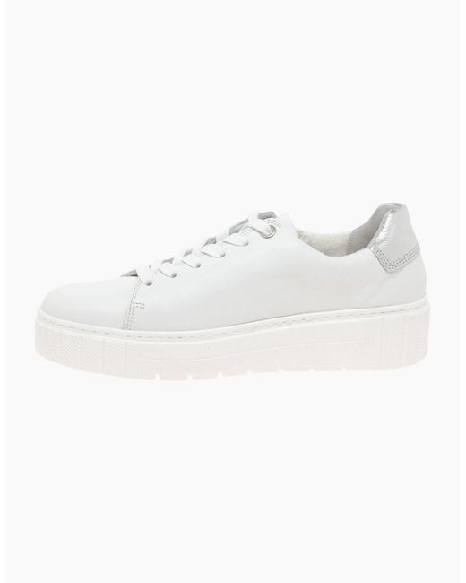 Gabor White Fairway Trainers