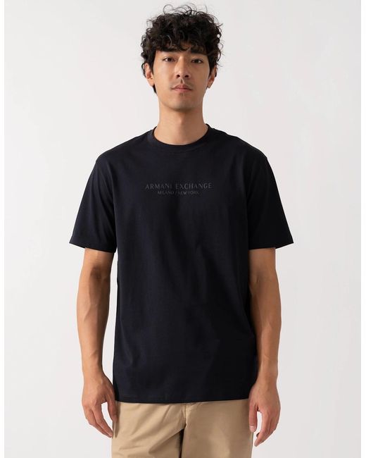 ARMANI EXCHANGE Black T-Shirt Xm001280-Af10361 for men