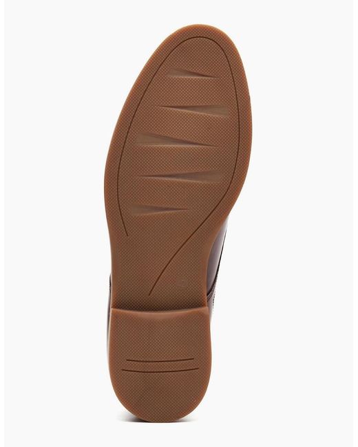 Base London Brown London Strand Lace Up Leather Burnt Tan Lace-Up Shoes for men