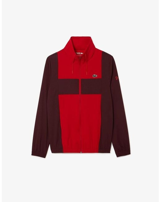 Lacoste Red Performance Tracksuit for men