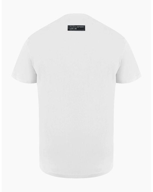 Philipp Plein Green Pleint Sport Swim Tiger Box Logo T-Shirt