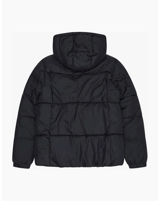 Reebok Blue Rb2103 Reversible Puffer Sherpa