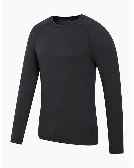 Mountain Warehouse Black Keep The Heat Thermal Top for men