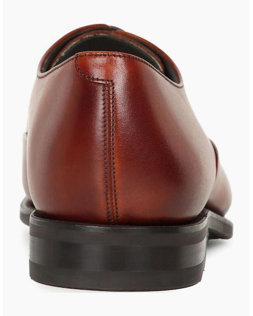 Loake Brown Phoenix Formal Toe Cap Shoes for men