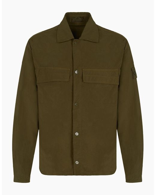 Stone Island Green Ghost 1200044 Overshirt for men