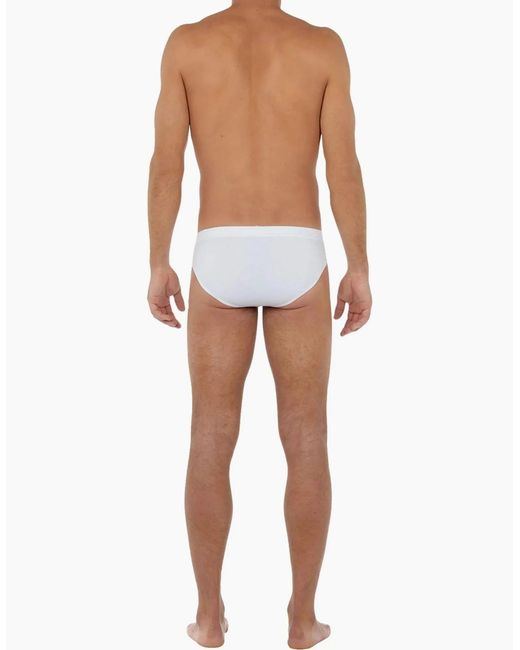 Hom White Tencel Soft Ho1 Comfort Mini Brief for men