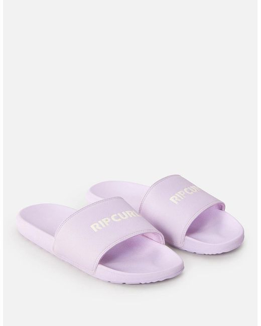 Rip Curl White Rip Curl Classic Bloom Sliders