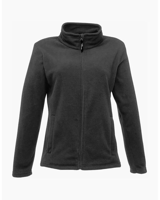 Regatta Black Professional /Ladies Microfleece Full Zip Jacket
