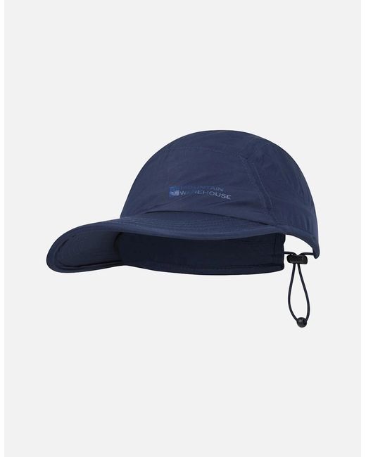 Mountain Warehouse Blue Extreme Waterproof Adjustable Cap for men