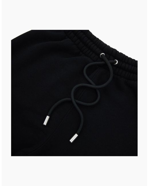 Off-White c/o Virgil Abloh Black Off Vibe Arrow Skate Sweatshorts/Aqua for men
