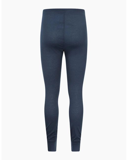 Mountain Warehouse Blue Talus Base Layer Bottoms (Pack Of 2) for men