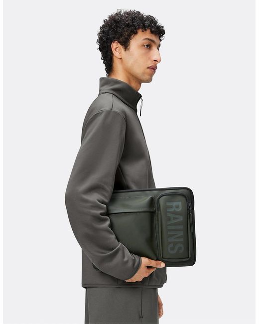Rains Black Texel Laptop Case 13 /14