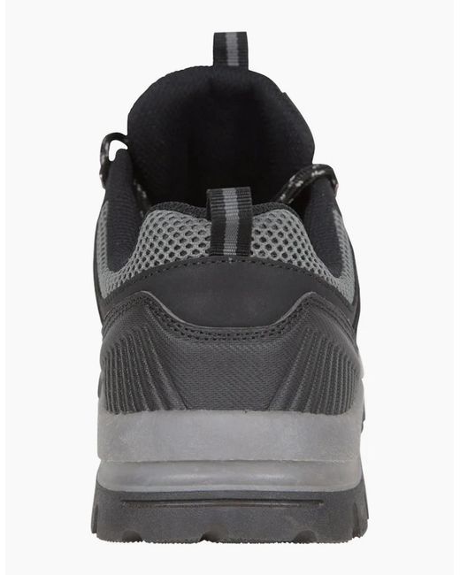 Mountain Warehouse Black Lomond Outdoor Walking Shoes for men
