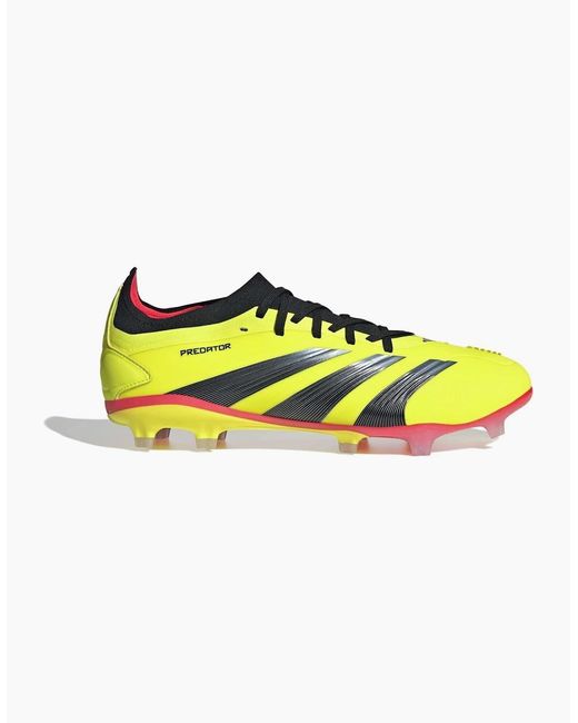 Adidas Predator Yellow Predator 24 Pro Firm Ground Boots for men
