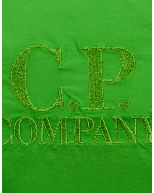 C P Company Green Chrome-R Tote Backpack for men
