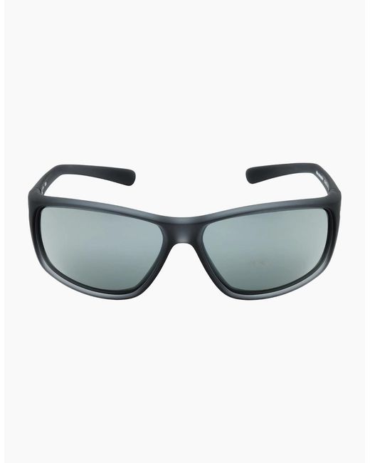 Nike Blue Adrenaline Matte Anthracite Sunglasses for men