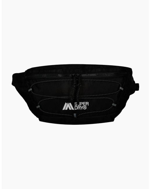 Superdry Black Outdoor Bumbag Waist Bag