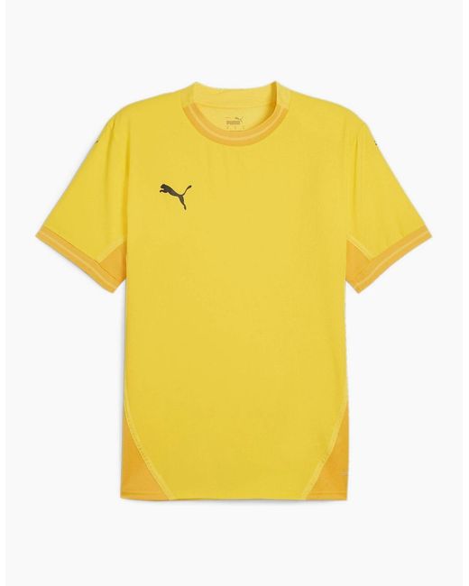 PUMA Yellow Teamfinal Jersey T-Shirt for men