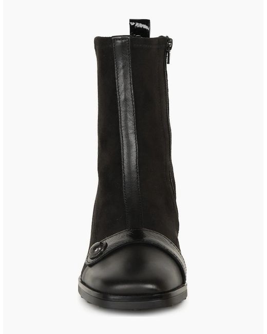 Hispanitas Black Marsella Ankle Boots