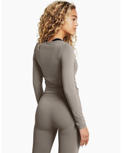 Under Armour Gray Vanish Seamless Long Sleeve T-Shirt