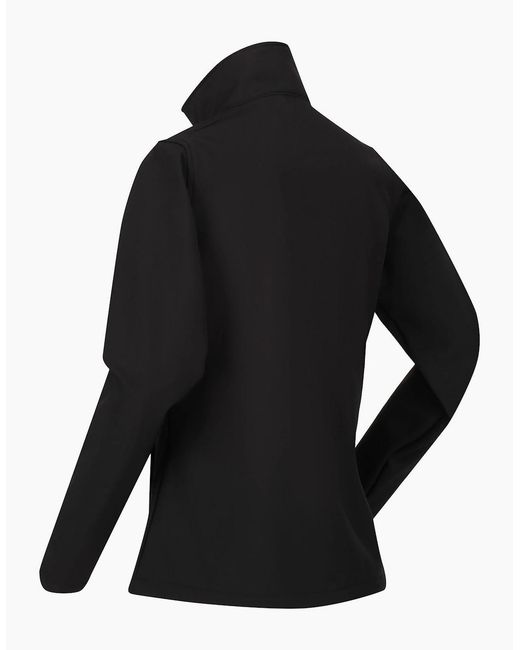 Regatta Black Ladies Connie V Softshell Walking Jacket