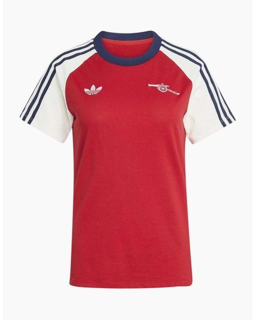 Adidas Red Afc Og Tee W