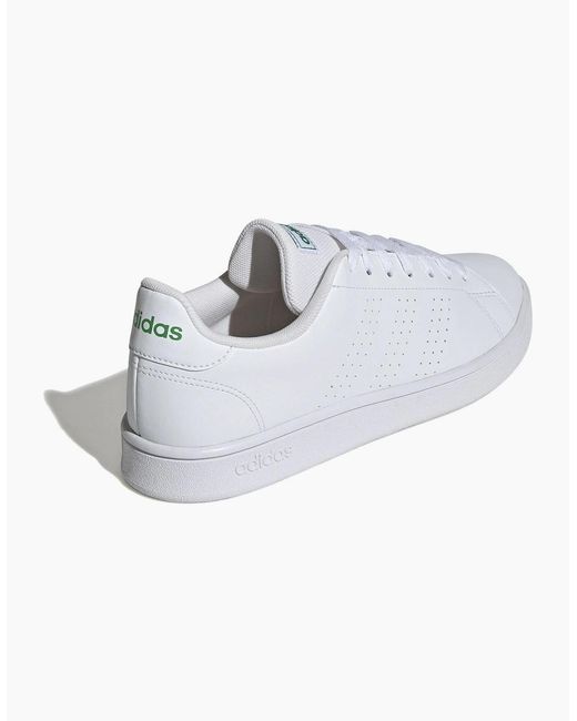 Adidas White Advantage Base Trainers for men