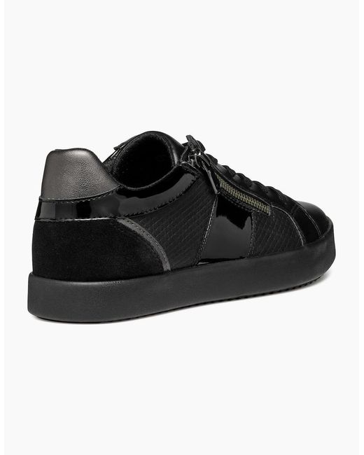 Geox Black D Blomiee E Trainers