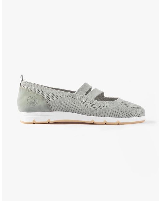 Rieker White L3053-52 Shoes