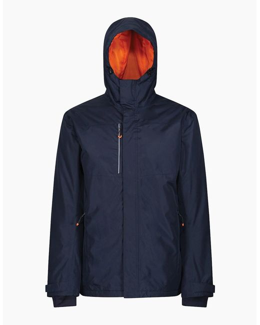 Regatta Blue Professional Heated Waterproof Jacket for men