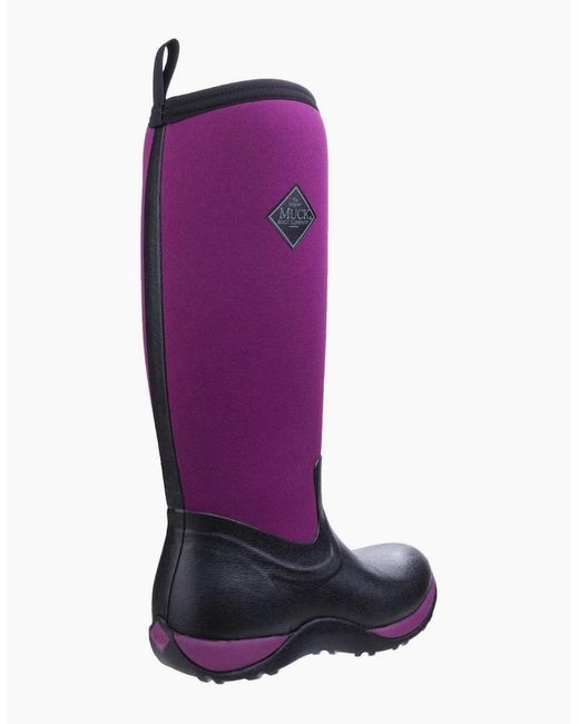 Muck Boot Purple Arctic Adventure Wellingtons